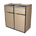Sierra Waste Receptacle